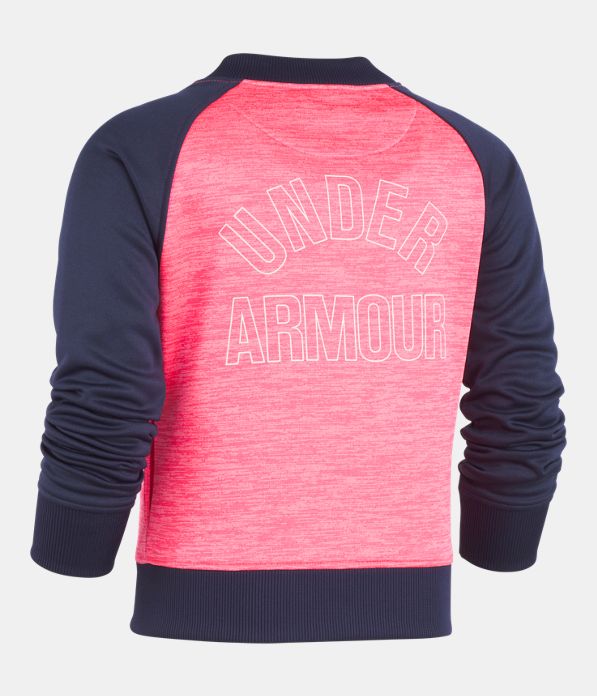 Girls' Toddler UA Elevated Armour Fleece® Jacket , Penta Pink,