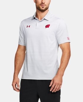 New Arrival Men's Wisconsin Trajectory Polo 1 Color $84.99