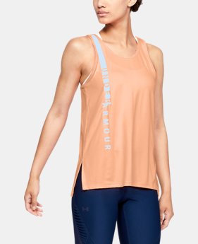 Women's HeatGear® Scoop Graphic 1 Color Available $26.25
