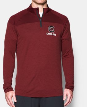 Men's South Carolina Printed ¼ Zip 1 Color $64.99