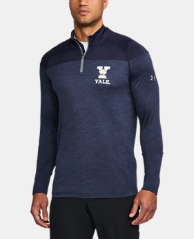 New Arrival Men's Yale Printed ¼ Zip 1 Color $64.99