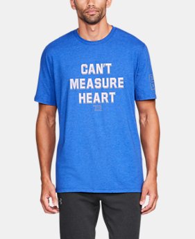 New Arrival Men's TB12 UA Can't Measure Heart T-Shirt 1 Color $34.99