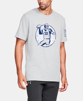 New Arrival Men's TB12 UA Play To Win T-Shirt 1 Color $34.99