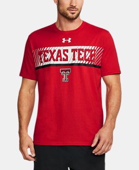 Men's Texas Tech Charged Cotton® T-Shirt 1 Color Available $34.99