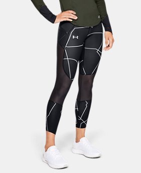 Women's UA Speedpocket Run Printed Crop 4 Colors Available $90