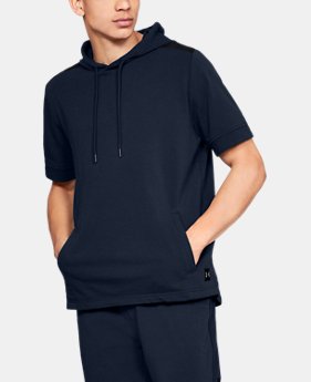 Men's UA Microthread Terry Short Sleeve Hoodie 2 Colors Available $55