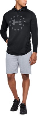 ua terry fitted hoodie