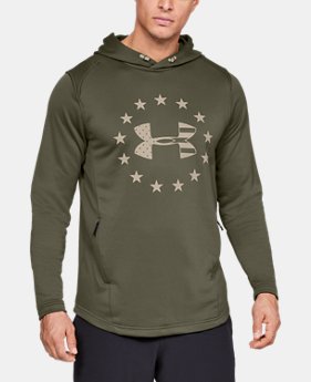 New Arrival Men's UA Freedom Tech™ Terry Hoodie 1 Color Available $55