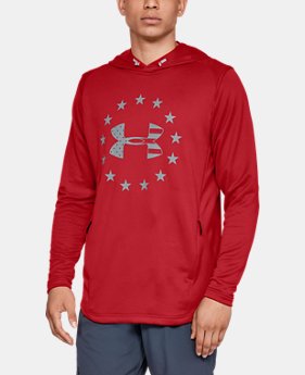 New Arrival Men's UA Freedom Tech™ Terry Hoodie 1 Color Available $55