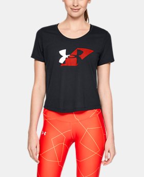 Women's UA Run Graphic Boxy T-Shirt 1 Color Available $35