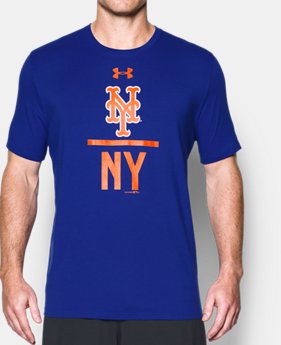 Men's New York Mets Lockup T-Shirt 1 Color $26.99