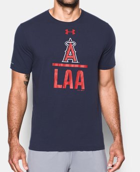 Men's Los Angeles Angels Lockup T-Shirt 1 Color $26.99