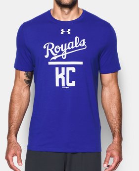 Men's Kansas City Royals Lockup T-Shirt 1 Color $20.24