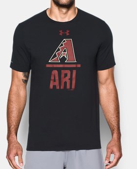 Men's Arizona Diamondbacks Lockup T-Shirt 1 Color $20.24