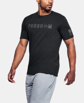 Men's UA Freedom Flag Bold T-Shirt 1 Color Available $18.75