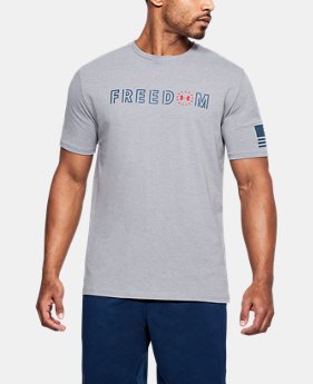 Men's UA Freedom Flag Bold T-Shirt 3 Colors Available $25