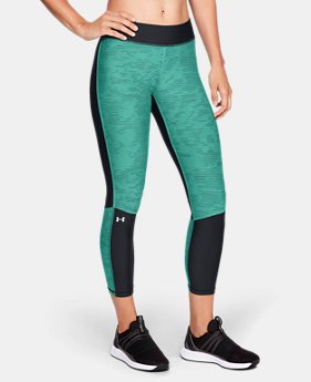 Women's HeatGear® Armour Jacquard Ankle Crop $60