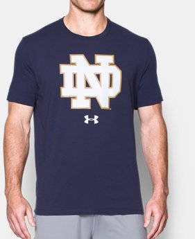Men's Notre Dame Charged Cotton® T-Shirt 1 Color $32.99