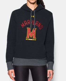 Women's Maryland UA Cropped Hoodie 1 Color Available $69.99