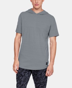 Men's UA Sportstyle Short Sleeve Hoodie 1 Color Available $45