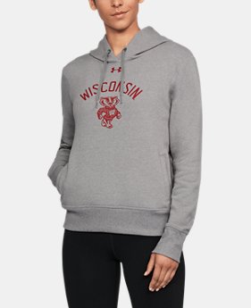 Women's Wisconsin UA Cropped Hoodie 1 Color $69.99