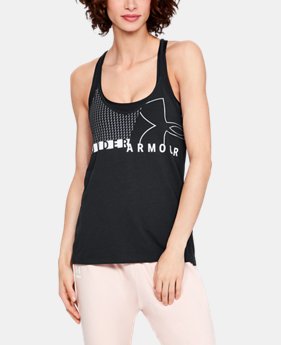 New Arrival Women's UA Logo Tank 3 Colors Available $30