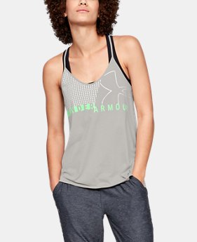 Women's UA Logo Tank 1 Color Available $30
