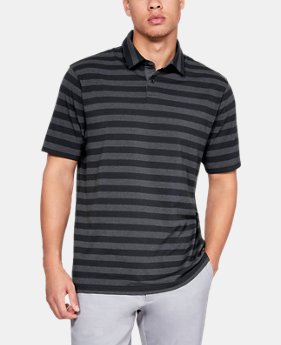 Men's UA Charged Cotton® Scramble Stripe Polo 1 Color Available $50