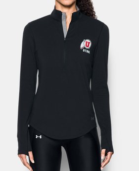 Women's Utah Charged Cotton® ¼ Zip 1 Color Available $44.99