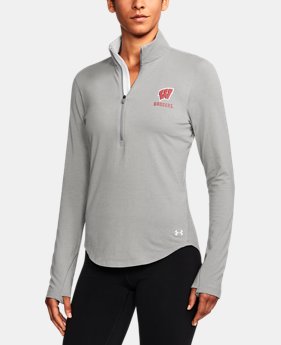 Women's Wisconsin Charged Cotton® ¼ Zip 1 Color $59.99