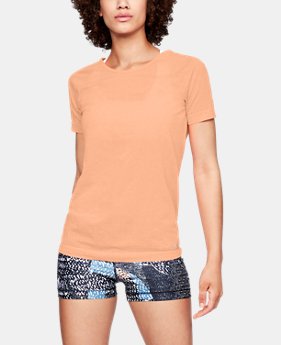 New Arrival Women's UA Vanish Seamless Spacedye Short Sleeve 1 Color Available $40