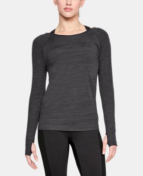 Women's UA Vanish Seamless Spacedye Long Sleeve 1 Color Available $50