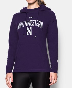Women's Northwestern UA Tri-Blend Hoodie 1 Color Available $74.99