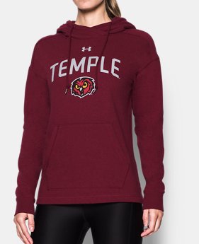 Women's Temple UA Tri-Blend Hoodie 1 Color Available $74.99