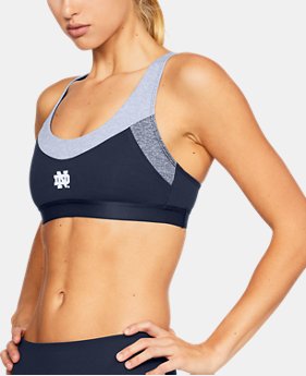 Women's Notre Dame UA Mirror Sports Bra 1 Color Available $37.99