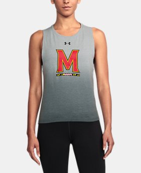 Women's Maryland UA Dip Dye Tank 1 Color $39.99