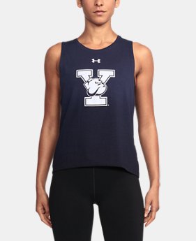 Women's Yale UA Dip Dye Tank 1 Color Available $39.99