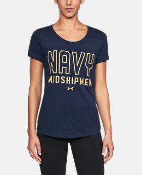 New Arrival Women's Naval Academy UA Vent Short Sleeve T-Shirt-Shirt 1 Color $42.99