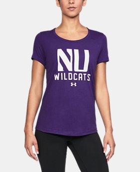 Women's Northwestern UA Vent Short Sleeve T-Shirt 1 Color Available $32.99