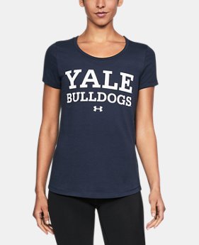 New Arrival Women's Yale UA Vent Short Sleeve T-Shirt 1 Color $42.99