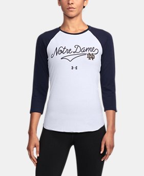 Women's Notre Dame Baseball T-Shirt 1 Color Available $32.99