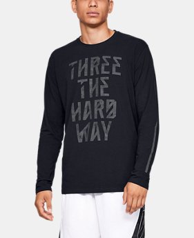 New Arrival Men's SC30 3 The Hard Way Long Sleeve T-Shirt 1 Color Available $40