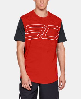 New Arrival Men's SC30 Big Logo Short Sleeve T-Shirt 1 Color Available $34.99 to $40