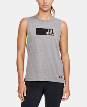 Women's UA Fit Girl Muscle Tank 1 Color Available $17.99