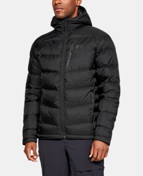 New Arrival Men's UA Outerbound Down Hooded Jacket 1 Color Available $250