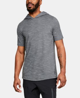 Men's UA Sportstyle Core Short Sleeve Hoodie 4 Colors Available $45