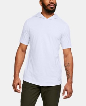 Men's UA Sportstyle Core Short Sleeve Hoodie 4 Colors Available $45