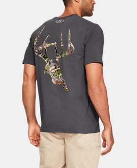 Men's UA Whitetail Skull T-Shirt 1 Color Available $35