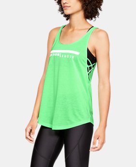 New Arrival Women's UA Whisperlight Side Strappy Tank 3 Colors Available $35