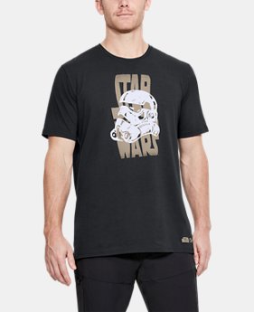 Men's UA Star Wars Warp T-Shirt 1 Color Available $40